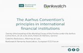 The Aarhus Convention’s principles in international ...€¦ · CEE Bankwatch Network. Key systemic challenges on implementation of the Aarhus . Convention’s principles in IFIs