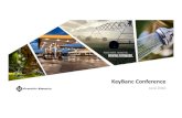 KeyBanc Conference - Franklin Electric · 2016. 6. 1. · • 2008 – Acquired Motobombas Schneider – Leading producer of surface pumps • Residential, Agriculture, Commercial