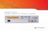 U8000 Series Single Output DC Power Suppliesjsystems.ipdisk.co.kr/publist/HDD1/Datasheet/Kyesight/U... · 2019. 6. 18. · The U8000 Series offers fully integrated over voltage protection
