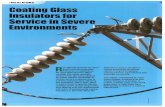 Sediver - World technical leader in overhead line insulation … · 2019. 10. 8. · INSULATORS J Coating Glass Insulators for Service in Severe Environments::.: R TV silicone material
