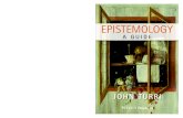 The Eye · JOHN TURRI EPISTEMOLOGY A GUIDE TURRI and will serve that purpose beautifully, but they are so well done that even veteran EPISTEMOLOGY A GUIDE “This is a superb companion