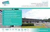 MODERN HIGH QUALITY OFFICE GARSCADDEN HOUSE, 3 … · 2019. 9. 19. · LOCATION Garscadden House is located within the Drumchapel area of Glasgow approximately 9 miles west of Glasgow