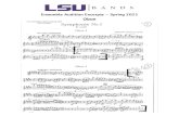 OboeOboe 1 8 Viol.l VS 010 espr. cresc. Viol.l p dolce legato sf sfp f LSU Ensemble Auditions Spring 2020 Oboe Excerpts Symphonie NIA. 1 (C moll) Oboe 1 Johannes Brahms, Op.68 Un poco