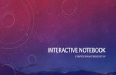 INTERACTIVE NOTEBOOKmaxeychemistry.weebly.com/.../interactive_notebook2_1.pdf · 2019. 8. 14. · INTERACTIVE NOTEBOOK COMPOSITION NOTEBOOK SET UP. WARM UP: NOTEBOOK SET UP The Rubric
