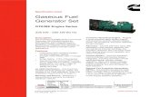Cummins | A Global Power Leader - Specification sheet ......• Standard Power Command® Control (PCC) 3300 with Paralleling Capability • Meets NFPA 110 Level 1 Type 10 Requirements