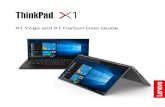 X1 Yoga and X1 Carbon User Guide - CNET Content › syndication › media...X1 Yoga X1 Carbon 1. ThinkPad Pen Pro See “Use Pen Pro (for X1 Yoga only)” on page 29. 2. Power button