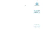 Budget 2020-21: Budget paper No. 2 – Budget Strategy and ...€¦ · Budget Paper No. 2 presents whole of government financial information and consolidates information from other