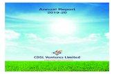 Registered Office...Fourteenth Annual Report 2019-2020 1 CVL CDSL VENTURES LIMITED Board of Directors Dr. R. K. Kakkar Chairman Shri K. V. Subramanian Director Shri Nayan Mehta Director