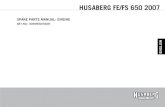 SPARE PARTS MANUAL: ENGINE - Dirty Part FE … · husaberg fe/fs 650 2007 spare parts manual: engine art.no.: 3cm090025gen english . index husaberg fe 650-e 2007 special tools 3x