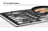 24 | Cooktops Cooktops - AJ Madison...*Bosch received the highest numerical score for cooktops in the proprietary J.D. Power 2015 Kitchen Appliance StudySM. Study based on 19,778 total