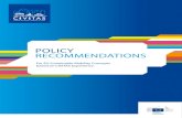 policy recommendations - CIVITASpolicy recommendations 7 5. Recommendations for sustainable urban mobility 5.1 ciVitas plus policy measures: main dimensions 5.1.1 sustainability 5.1.2