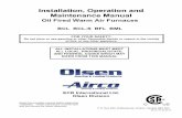 Installation, Operation and Maintenance Manual28141 R7 06-04-01 Installation, Operation and Maintenance Manual Oil Fired Warm Air Furnaces BCL BCL-S BFL BML ALL INSTALLATIONS MUST