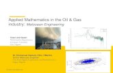 Applied Mathematics in the Oil & Gas industry: Metocean ...eprints.covenantuniversity.edu.ng/10284/2/Applied...Ohmic heating and viscous dissipation effects on unsteady hydromagnetic