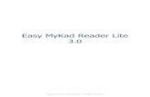Easy MyKad Reader Lite 3 - GeniSoftware MyKad... · 2014. 10. 6. · Easy MyKad Reader Lite 3.0 3 / 12 Welcome Easy MyKad Reader Lite 3.0 Thank you for your interest in Easy MyKad