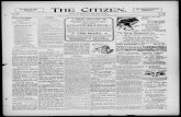 Citizen (Berea, Ky.). (Berea, KY) 1900-02-07 [p ]. › lccn › sn85052076 › 1900-02-07 › e… · J a Year Devoted to tbe Interests of tbe Home School and caY 1 I VOL I BEKEA