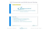 ATC Transponder and ACAS Ground Testing · ATC Transponder and ACAS Ground Testing Paul HOPFF – DGO/ATS December 18 th, 2009 – Page 6 ATC Transponder & ACAS Ground Testing Paul