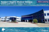 Newport Heights MC-Brochure-9-WIP4 · 2017. 8. 5. · Bryan McKenney (949) 478 - 0087 | LIC#01505792 bmckenney@cypresswestpartners.com Newport Heights Medical Campus Now Leasing 20350
