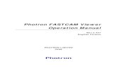 Photron FASTCAM Viewer Operation Manual - Tech Imaging...The PFV and FASTCAM-SDK (Software Development Kit for Photron high-speed cameras) are so designed that they work together,