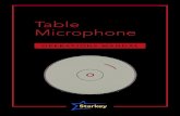 Table Microphone Operations Manual...4 | Overview Overview | 5 1 . MicroUSB jack 2 . Directional touch keys 3 . Segments 4 . Automatic mode indicator 5 . Mode-switching button