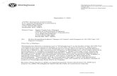 Notice Regarding Indirect Change of Control with Respect to ...of the Transaction with respect to its 10 CFR Part 810 Export Authorizations.' The indirect change of control of Westinghouse