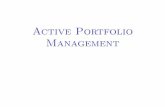Active Portfolio Management - Christos A. Ioannou Portfolio Managment.pdf · 2019. 8. 9. · type of ÒmemoryÓ that allows past price history to influence cu rrent stock prospects.