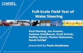 Full-Scale Field Test of Wake Steeringstandupforwind.se › digitalAssets › 588 › c_588946-l_3-k_fleming.pdfNREL is a national laboratory of the U.S. Department of Energy, Office