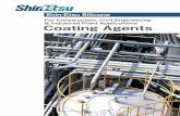 Coating Agents - Shin-Etsu Silicone · 2015. 4. 10. · Coating Agents Author: Shin-Etsu Chemical Co., Ltd. Silicone Division Subject: For Construction, Civil Engineering & Industrial
