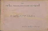 The Immanence of God by Pandit Madan Mohan Malviya...Pandit Madan Mohan Malaviya Editiot8 First Fifth 1934—45 Copies 13,250 Sixth 1949 Soventh 1952 5,000 5,000 Total 23,250 Price