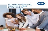 PHARMACEUTICAL TRAINING AND EDUCATION · 2019. 7. 30. · 6. Small Molecule API and Products 7. Biotech API and Products 8. Packaging 9. Pharmaceutical Analysis 10. Sterile Products