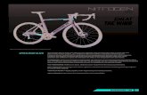 Cheat the Wind - Argon 18 · 2020. 9. 30. · Cheat the Wind Photos are for illustrative purposes only. Product not necessarily sold as shown. Krypton Pro ... Tires Vittoria Rubino