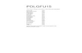 PDLGFU15 - Pacific Crest · 2012. 6. 7. · The PDLGFU15 is a radio modem receiver that is compatible with the PDL and RFM96 product family of radio modems. The PDLGFU15 is designed