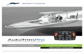 All-in-one trim tab control system · 2020. 4. 8. · mode, or shift to full manual mode anytime. AutoTrim Pro (ATP) is an all-in-one trim tab control system consisting of two components,
