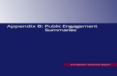 Appendix B: Public Engagement Summaries · 2018. 11. 7. · 59% Commute by Bus 58% Trans. Options Most Imp. 55% Hispanics 55% 0-5 Years in Region 54% Singles 53% Renters 53% African