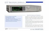 FFT Spectrum Analyzer...FFT Spectrum Analyzer SR770 — 100 kHz single-channel FFT spectrum analyzer phone (408)744-9040 Stanford Research Systems other analyzers, which typically