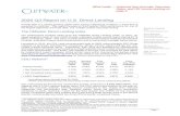 Cliffwater 2020 Q3 Report on U.S. Direct Lending.c · 2020 Q3 Report on U.S. Direct Lending Private debt is a rapidly growing asset class among institutional investors, a trend that