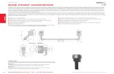 PANIC BOLTS MAB PANIC HARDWARE · 2013. 8. 26. · A0416.30 “Tiraapri” handle outside access device with locking euro proﬁle cylinder. The key can be taken away and the door