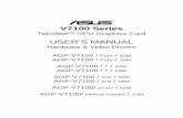 ASUS V7100 Series TwinView GPU Graphics Card User's Manualdlsvr04.asus.com/pub/ASUS/vga/agp/v7100/v7100-101.pdf · 2015. 6. 27. · ASUS V7100 Series User’s Manual 3 ASUS CONTACT