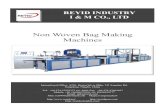 Non Woven Bag Making Machines › 2011 › 12 › ...This machine makes non-woven loop handles and weld them to the pre-made squares located on non-woven bags. It has a pneumatic device