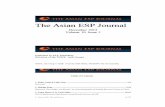 ERIC - Education Resources Information Center · 2016. 10. 18. · THE ASIAN ESP Table of Contents 1. Roger-Nunn & Toms Foreword 2. Haiying Feng..... -4 n Of China Seu THE ASIAN ESP