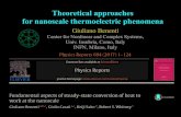 Theoretical approaches for nanoscale thermoelectric phenomenastatic.sif.it/SIF/resources/public/files/va2019/Benenti.pdf · 2019. 7. 19. · Curzon and Ahlborn, Am. J. Phys. 43, 22