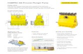 HAMPRO 300 Process Plunger Pump ... â€¢ DIN EN ISO 9001 â€¢ DIN EN ISO 14001 â€¢ DIN EN ISO 50001 â€¢
