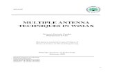 MULTIPLE ANTENNA TECHNIQUES IN WiMAX - DiVA portal828280/FULLTEXT01.pdf · 2015. 6. 30. · 4.1.1 Transmit and Receive Diversity using BPSK 54 4.1.2 Transmit and Receive Diversity