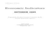 Economic Indicators October 2009 - FRASER › ... › docs › publications › ei › 2009 › EI_1020… · 111th Congress, 1st Session Economic Indicators OCTOBER 2009 (Includes