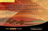 IMPROVING LOYALTY IN THE ERA OF BRAND PROMISCUITY...Improving Loyalty in the Era of Brand Promiscuity | NOVEMBER 2020 2 Marketers have been clearing away the rubble from the pandemic
