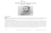 William Wordsworth - William Wordsworth (1770 â€“ 1850) Biography: illiam Wordsworth, (born April 7,