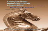 Comparative Indo-European Linguistics - 2011... · 2020. 1. 17. · vi Comparative Indo-European Linguistics 2.3.9 Greek 24 2.3.10 Illyrian 24 2.3.11 Messapian 25 2.3.12 Albanian