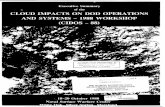 Executive Summary of the CLOUD IMPACTS ON DOD …CIDOS-88. CIDOS-88 was the sixth formal meeting of the DoD cloud impacts community, which first convened in 1983 using the name Tri-Service