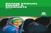 OXFAM ANNUAL REPORT & ACCOUNTS...NB. John Gaventa and Gareth Davies retired from Council at the Annual General Meeting on 14 October 2011. At the Council meeting on 14 October 2011,