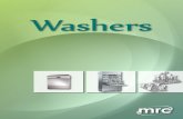 Washers - mrclab.co.il · Easy Washer WASHERS Model WG-0160 Chamber washing volume 150L Washing levels 2 Detergent dosing pumps 1 or 2 Washing chamber stainless steel AISI 304 Integrated