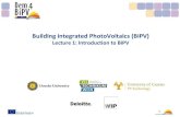 Building integrated PhotoVoltaics (BiPV)media.dem4bipv.eu/filer_public/3e/3c/3e3c8454-070b-4ccb... · 2018. 6. 1. · NOAA, 2018 . Slide 7-10 belong together and make one story.\爀屲
